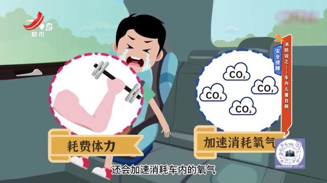 安全提醒：消防说之——车内儿童自救