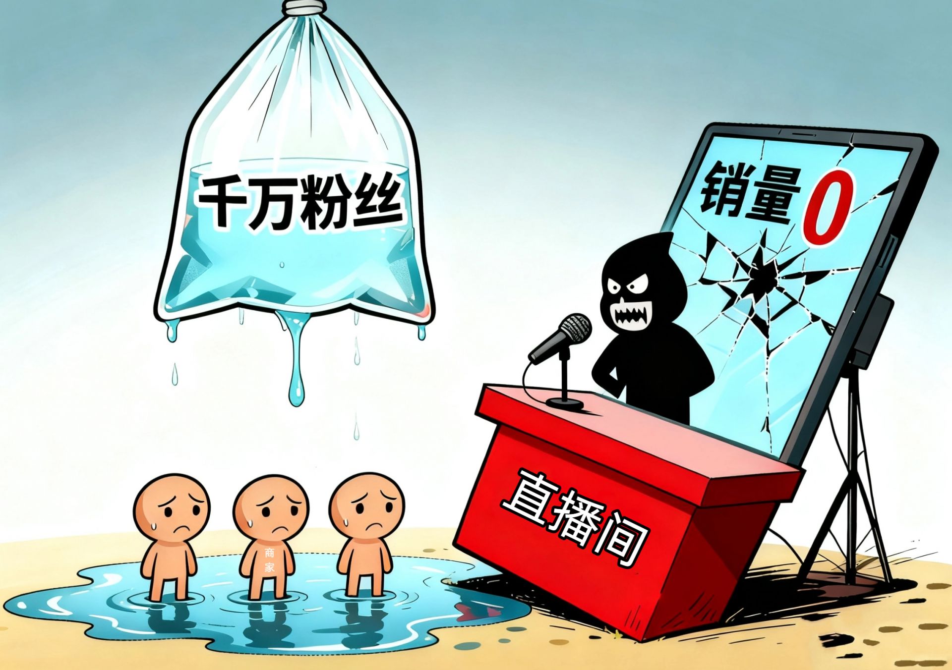 长天新闻丨江右漫评：“注水”的带货要不得