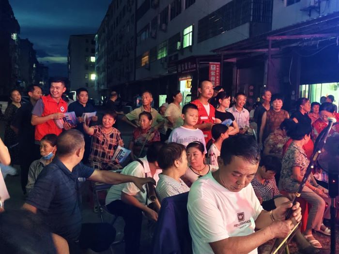 宜春市袁州区三阳镇：统战搭台 禁毒宣传好戏连台