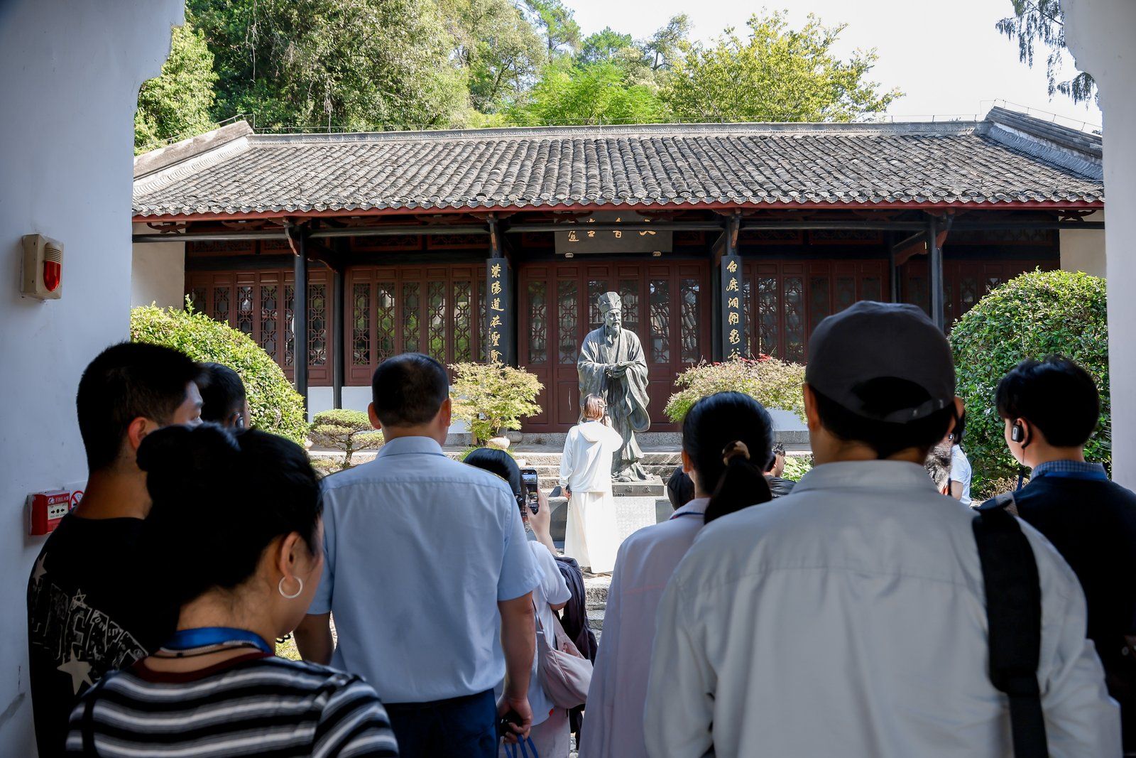 “书诵千年”网络主题宣传活动走进白鹿洞书院