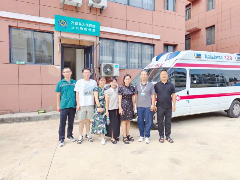 打通乡村急救“最后一公里” 宜春学院第一附属医院 万载县人民医院三兴急救分站试运行