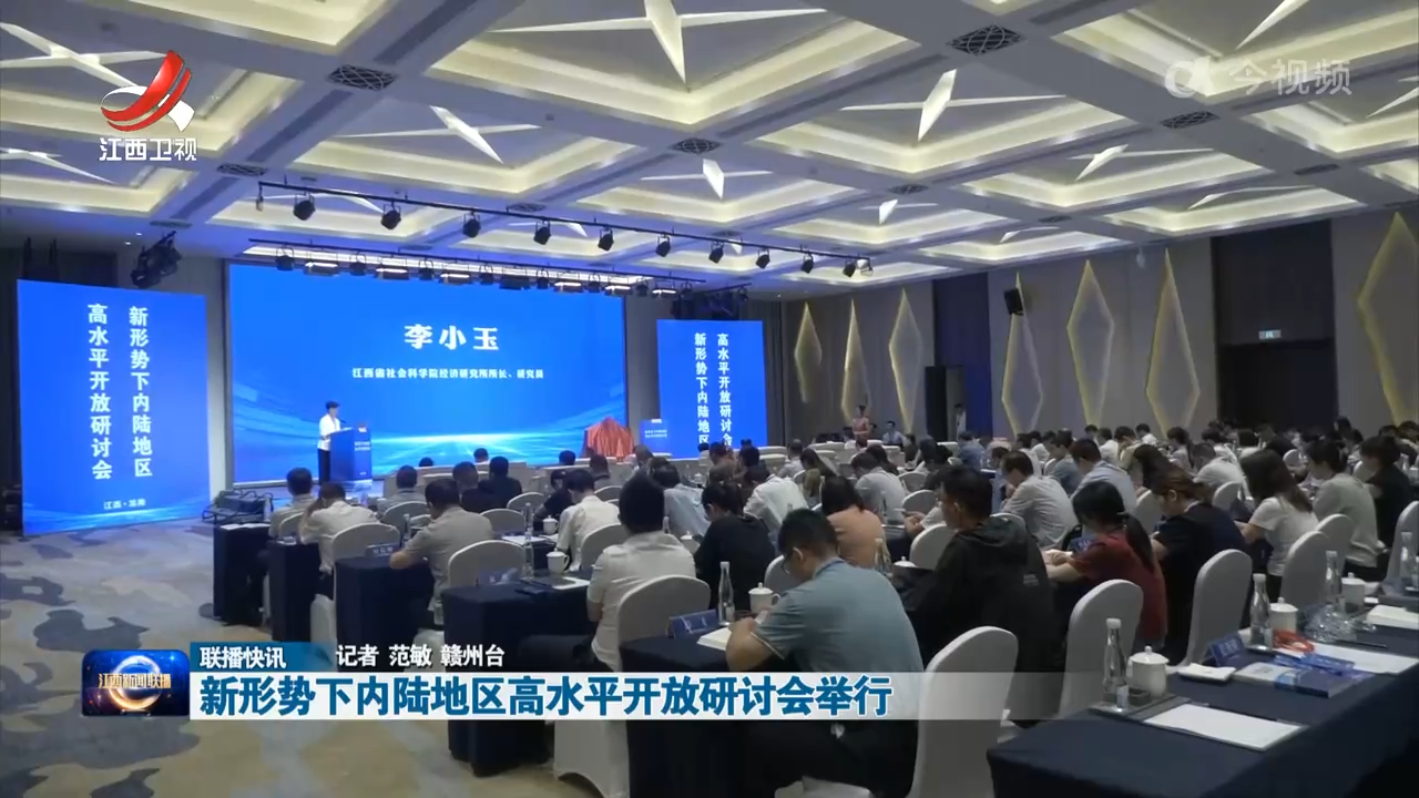 新形势下内陆地区高水平开放研讨会举行