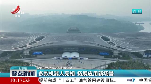 【2025世界智能产业博览会】多款机器人亮相 拓展应用新场景