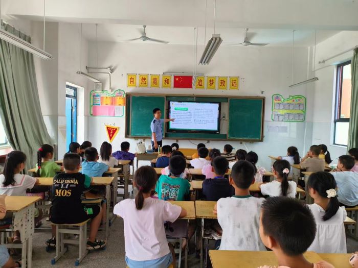 宜春市上高县墨山乡：禁毒宣传进校园 携手护航促成长