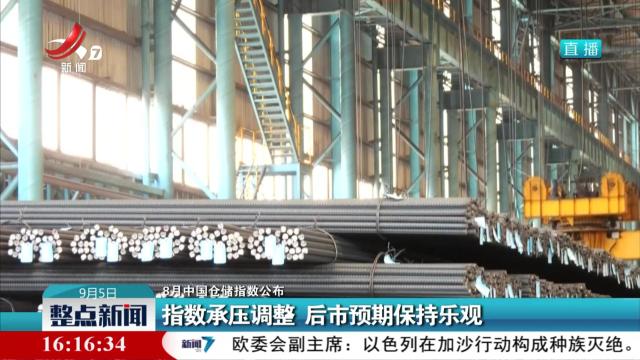 【8月中国仓储指数公布】指数承压调整 后市预期保持乐观