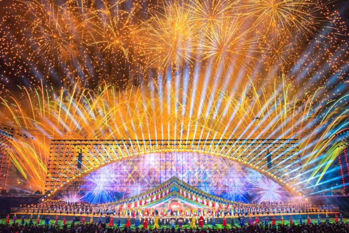 中国（上栗）花炮交易会展中心正式启用