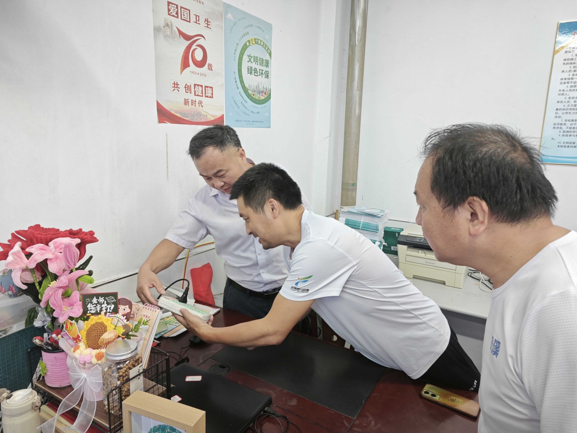 金溪县锦绣小学开展秋季学期安全隐患专项排查行动