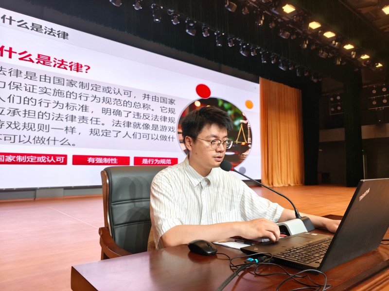 预防校园欺凌，远离违法犯罪——九江外国语学校开展防治校园欺凌讲座