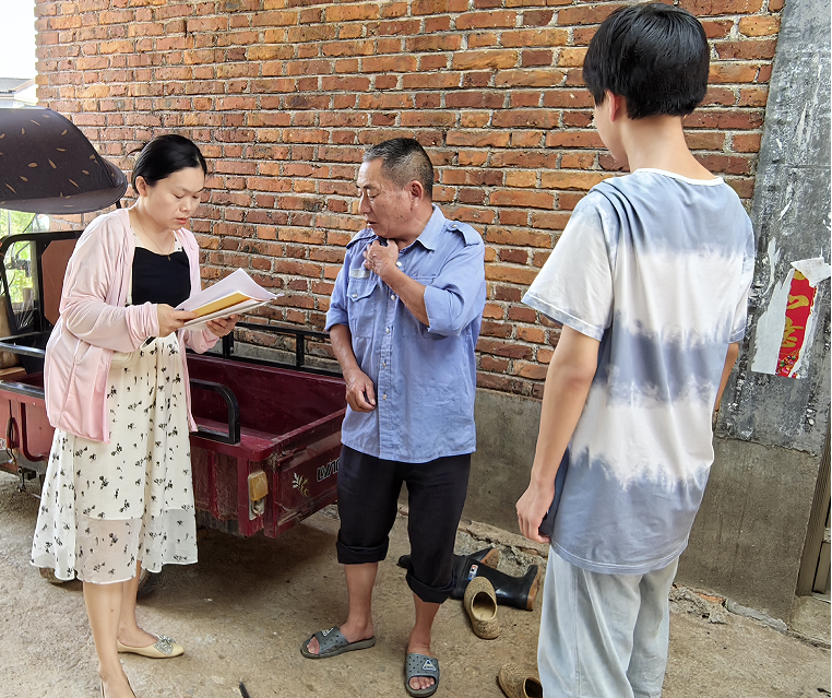 教师家访路，筑师生防溺水之盾——乐安县第四中学开展防溺水家访活动