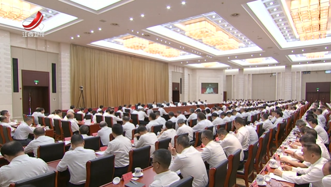 尹弘在深入贯彻习近平总书记考察江西重要讲话精神座谈会上强调 坚持思想再深化 工作再对标 落实再加力 更加奋发有为谱写中国式现代化江西篇章 叶建春主持 宋福龙出席