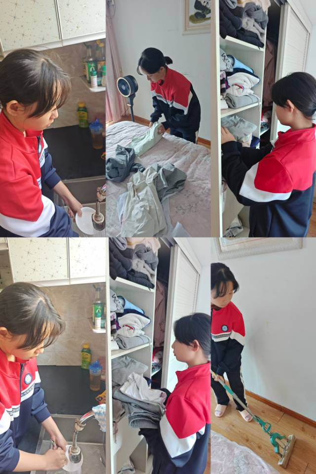 双节假期 “别样作业”！九江三中初一年级开展双节劳动实践活动（组图）