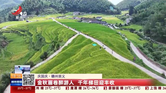 【庆国庆】赣州崇义：金秋画卷醉游人 千年梯田迎丰收