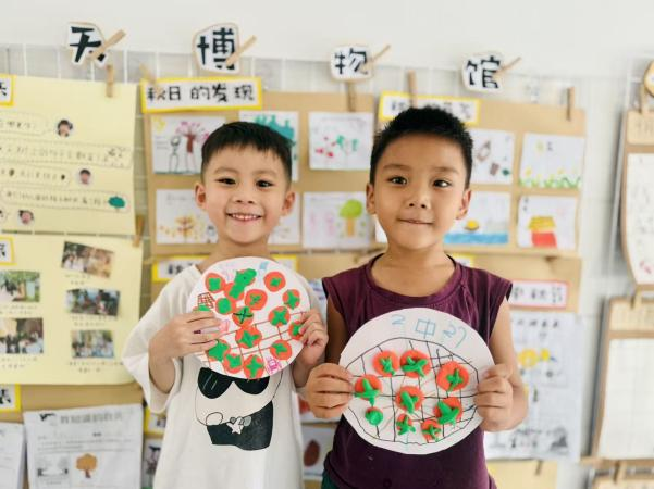 萌娃与霜降的温暖相遇——崇仁县幼儿园关工委开展节气主题活动