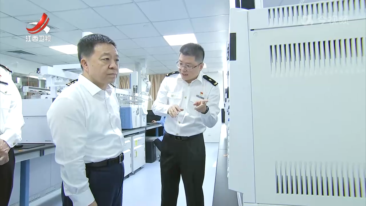叶建春在南昌海关走访调研