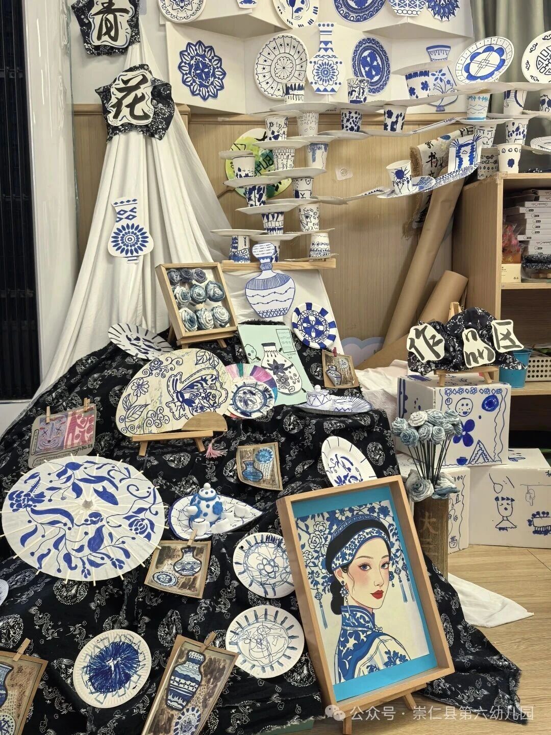 探幼儿视角 创生长环境——崇仁县第六幼儿园班级区域环境创设评比活动