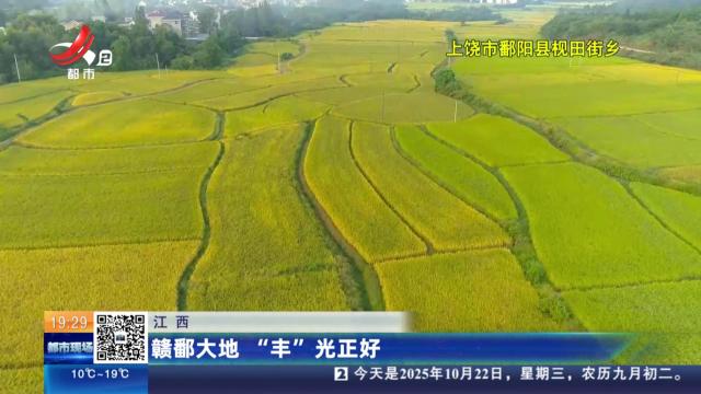 江西：赣鄱大地 “丰”光正好