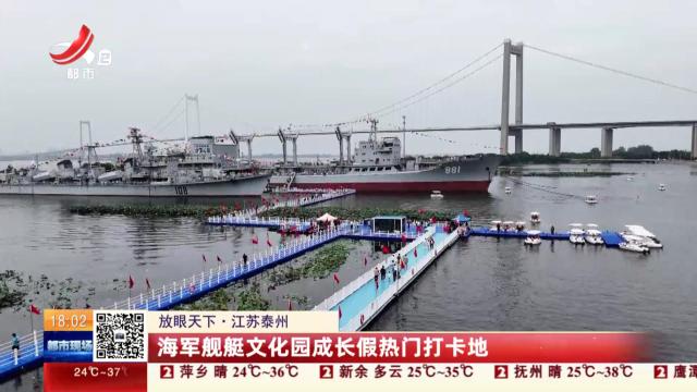 【放眼天下】江苏泰州：海军舰艇文化园成长假热门打卡地