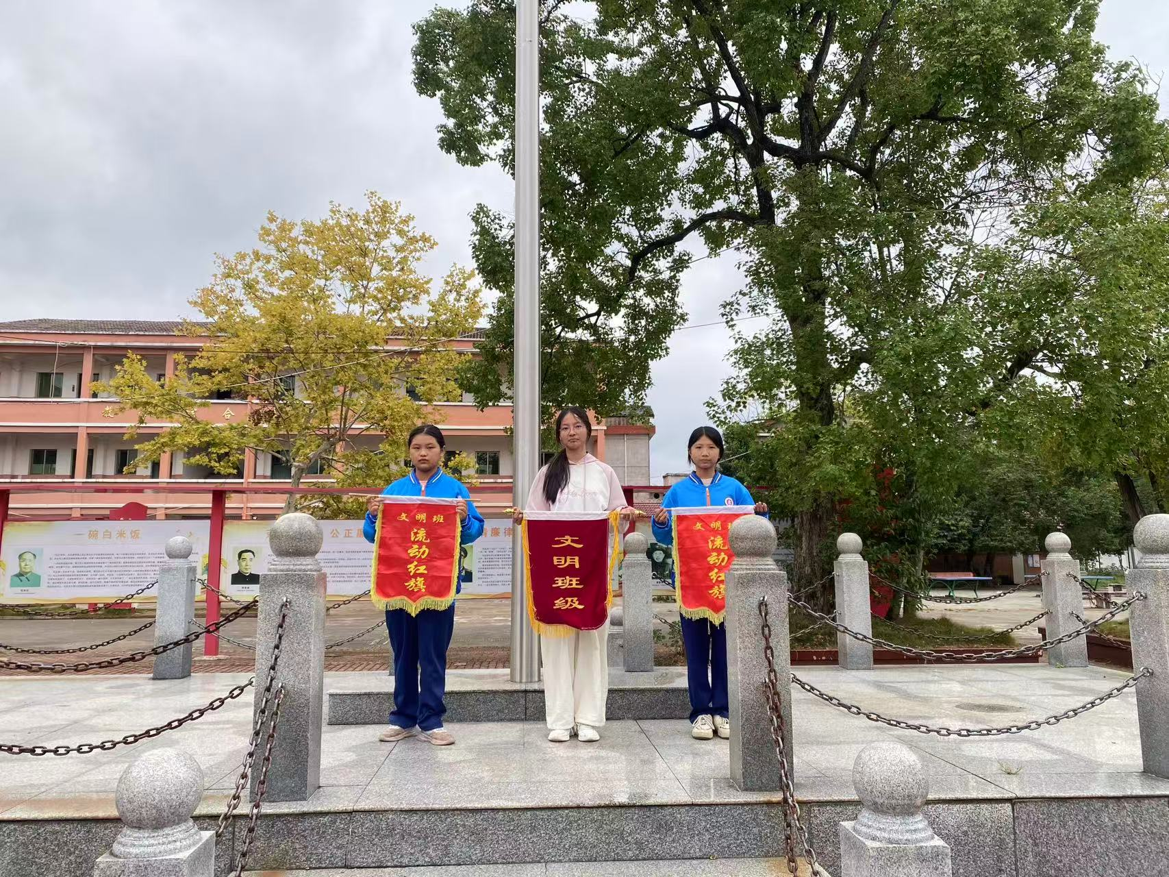 绽文明之花  展班级风采——乐安四中开展创文明班级评选活动