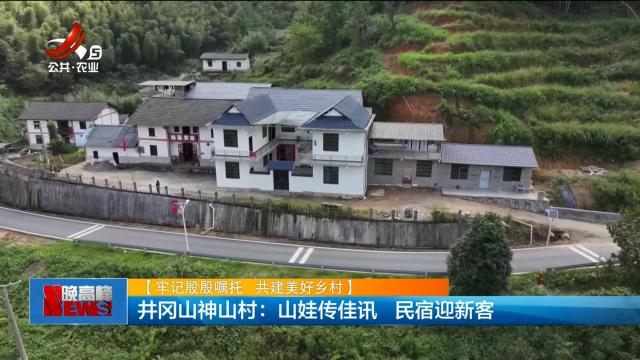 【牢记殷殷嘱托 共建美好乡村】井冈山神山村：山娃传佳讯 民宿迎新客