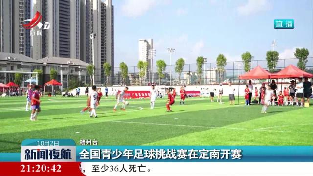 全国青少年足球挑战赛在定南开赛