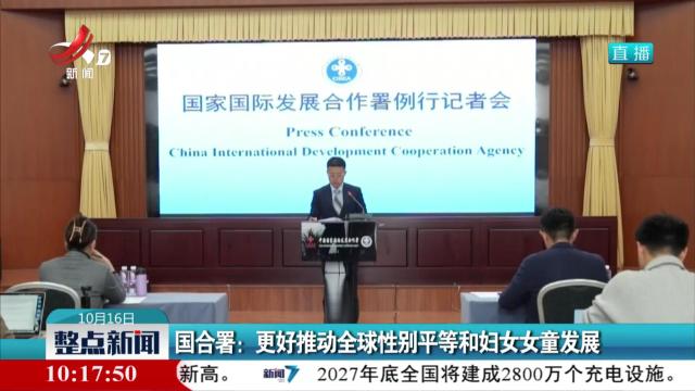 国合署：更好推动全球性别平等和妇女女童发展