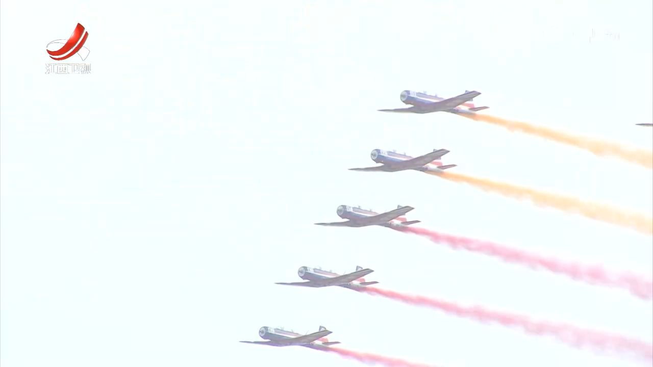 南昌飞行大会：“蓝天之舞”惊艳瑶湖长空