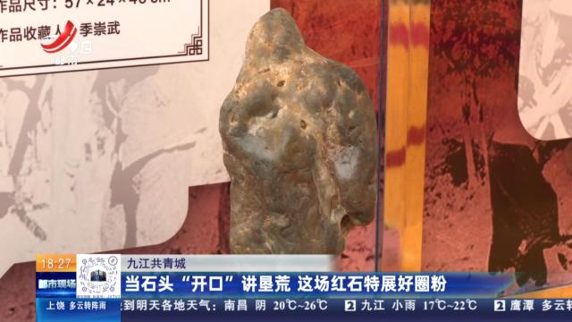 九江共青城：当石头“开口”将垦荒 这场红石特展好圈粉