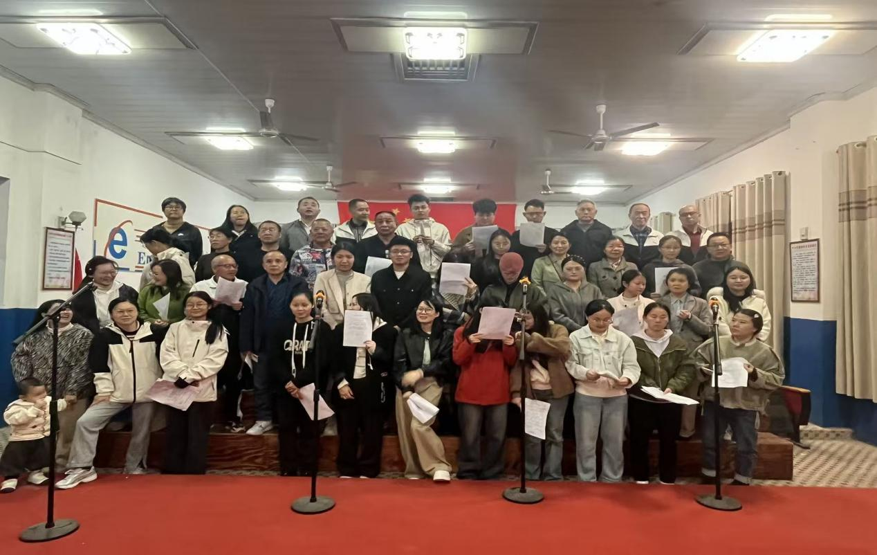 乐安四中积极备战合唱展演盛会