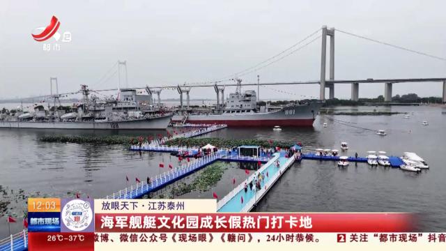 【放眼天下】江苏泰州：海军舰艇文化园成长假热门打卡地
