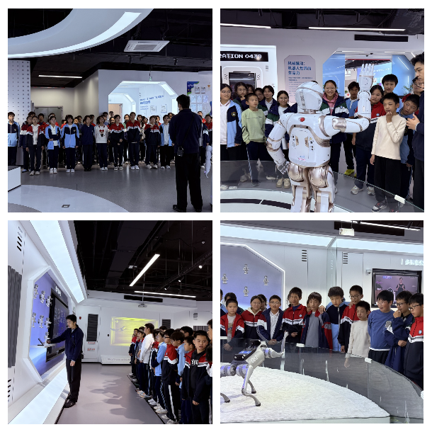 九江八里湖外国语学校组织学生赴九江市人工智能科创基地开展科技实践教育活动