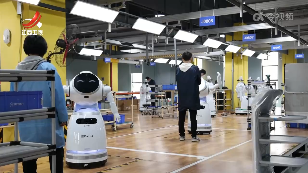 【一线调研】钢铁小伙伴“九江造” 机器人小镇“生态圈”活力足