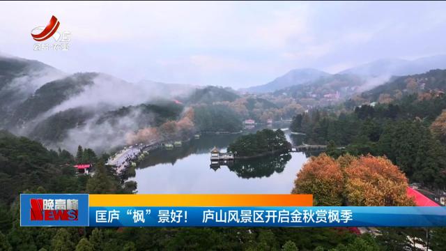 匡庐“枫”景好！ 庐山风景区开启金秋赏枫季