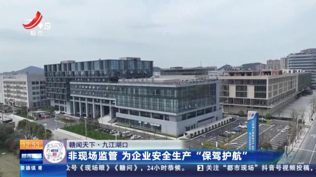 【赣闻天下】九江湖口：非现场监管 为企业安全生产“保驾护航”