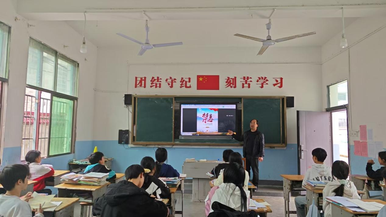 乐安县谷岗学校开展“百年禁毒家国有我”主题活动