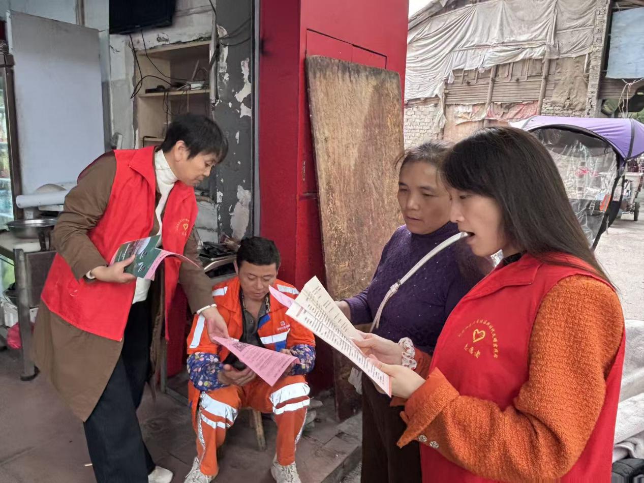 丰城市剑光街道开展2026年居民基本医疗保险缴费宣传活动