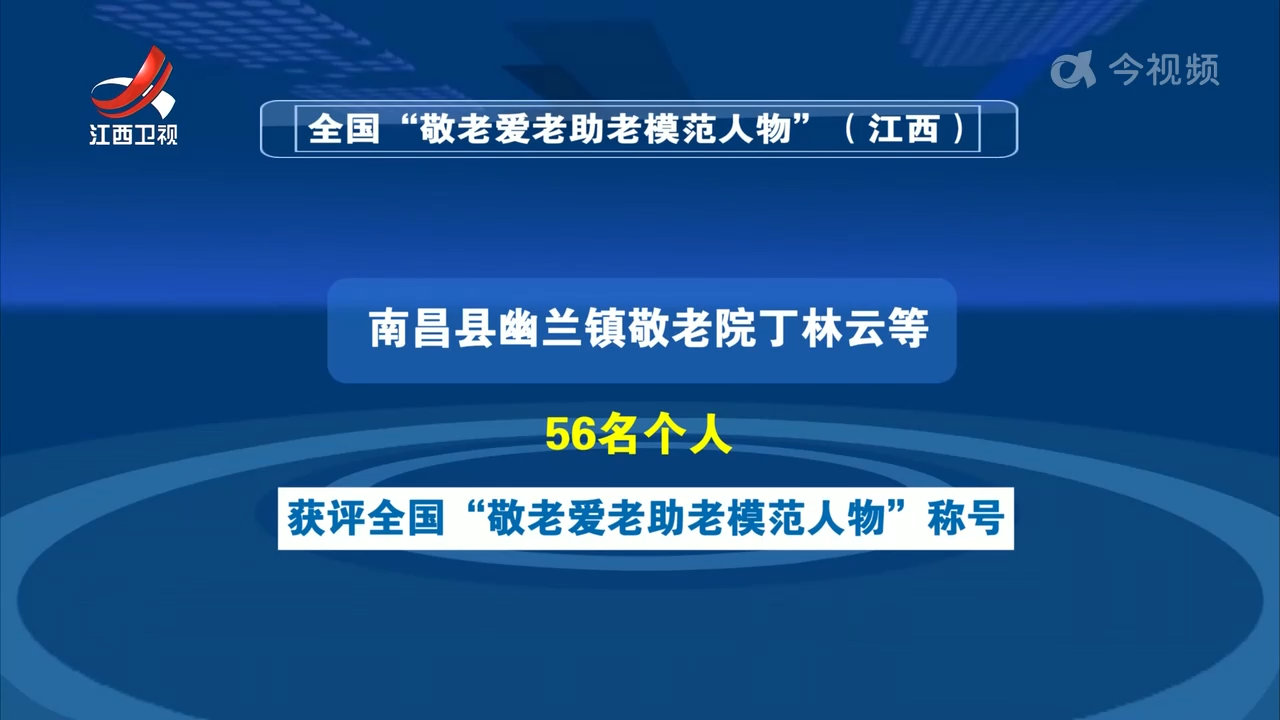 我省一批集体和个人获评全国敬老爱老助老先进