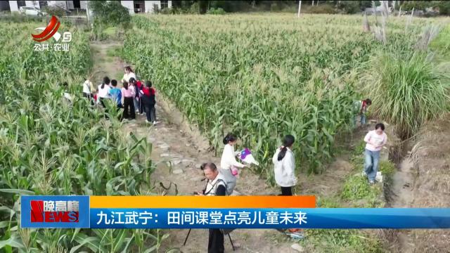 九江武宁：田间课堂点亮儿童未来
