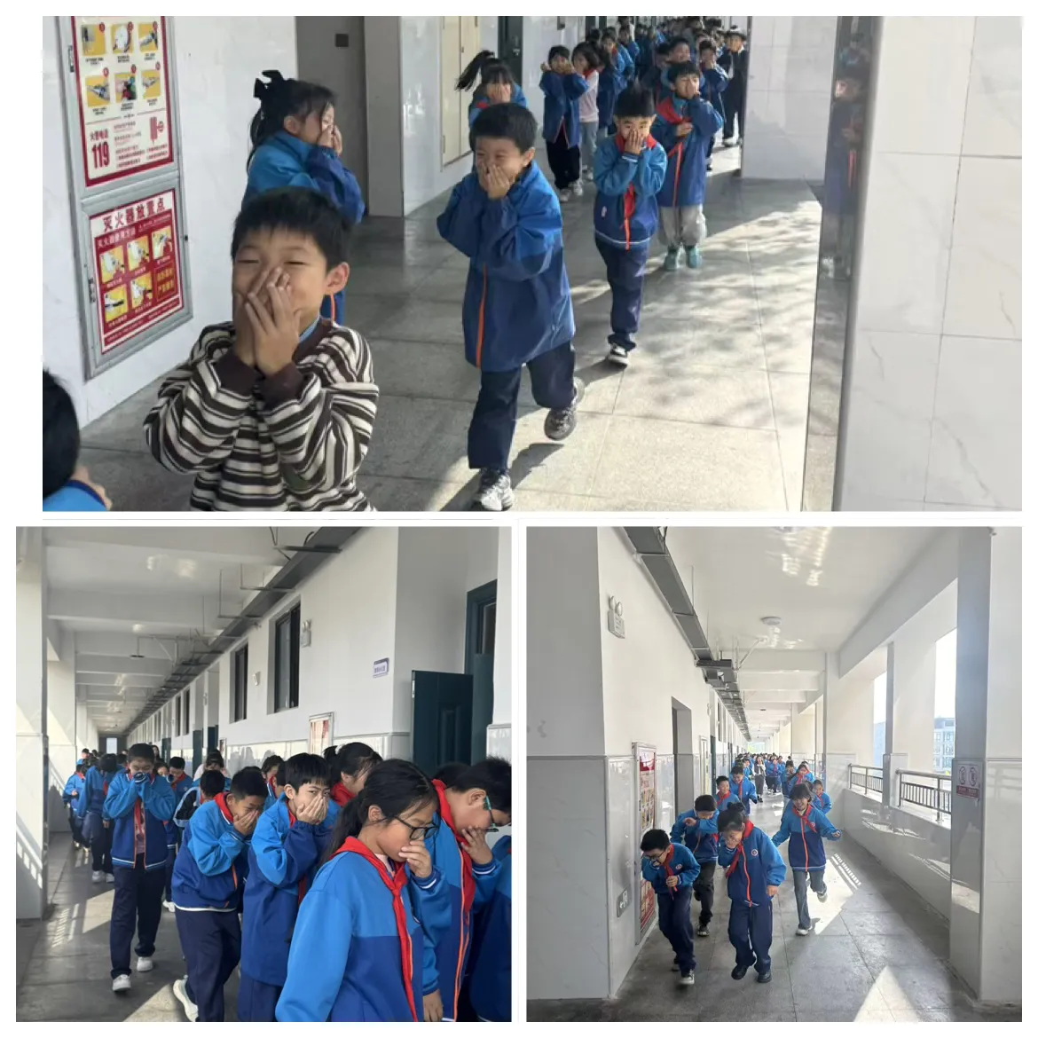 筑牢校园“防火墙”，以练为战护平安——南城县登高学校开展2025年消防宣传月无脚本演练暨生命安全教育课