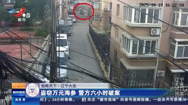 【放眼天下】辽宁大连：盗窃万元海参 警方六小时破案