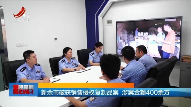 新余市破获销售侵权复制品案 涉案金额400余万