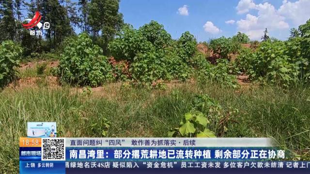 【直面问题纠“四风” 敢作善为抓落实·后续】南昌湾里：部分撂荒耕地已流转种植 剩余部门正在协商