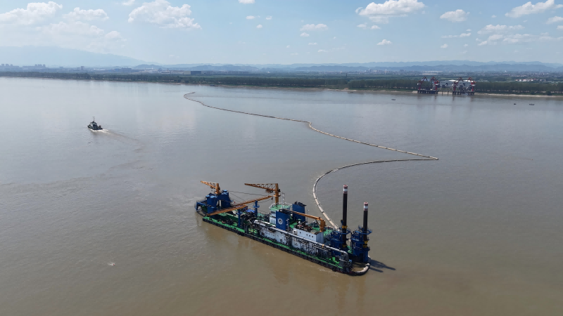 九江水道启动第二阶段疏浚施工 全力消除秋汛影响保障双向通航