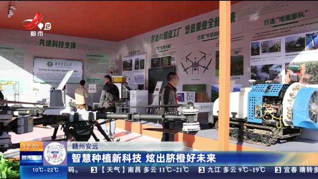 赣州安远：智慧种植新科技 炫出脐橙好未来