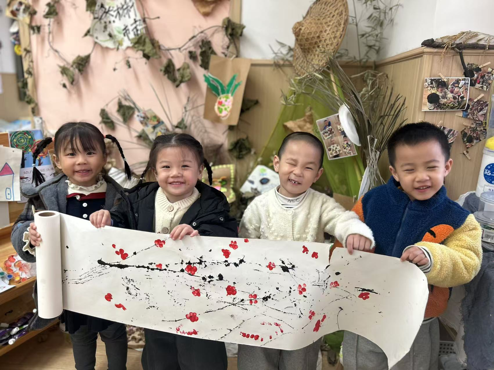 冬藏万物启新趣，雪蕴童心润芳华——崇仁县第六幼儿园开展小雪节气活动