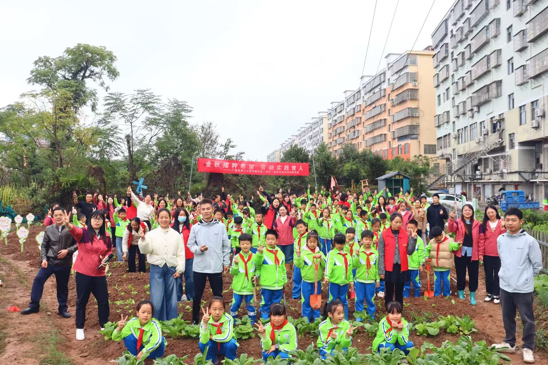 金秋播种希望 劳动实践育人——广昌县第三小学开展劳动（科学）教育实践基地秋耕活动