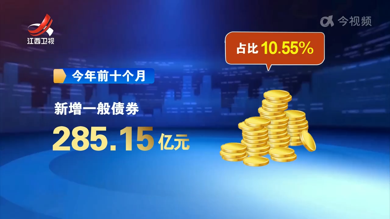 前十月江西发行政府债券超2700亿元