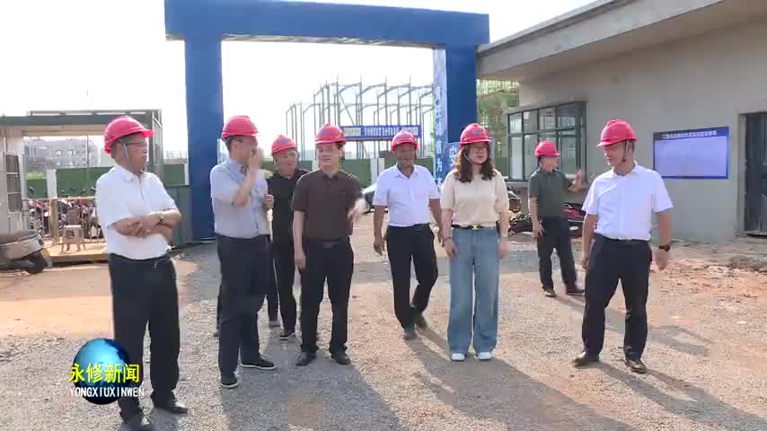 市政协党组成员、副主席程向阳调研挂点项目推进情况