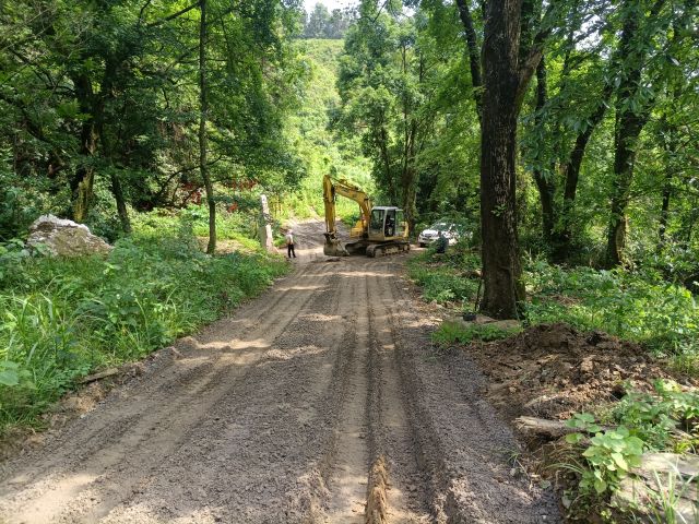 黎山林场加强交通基础建设
