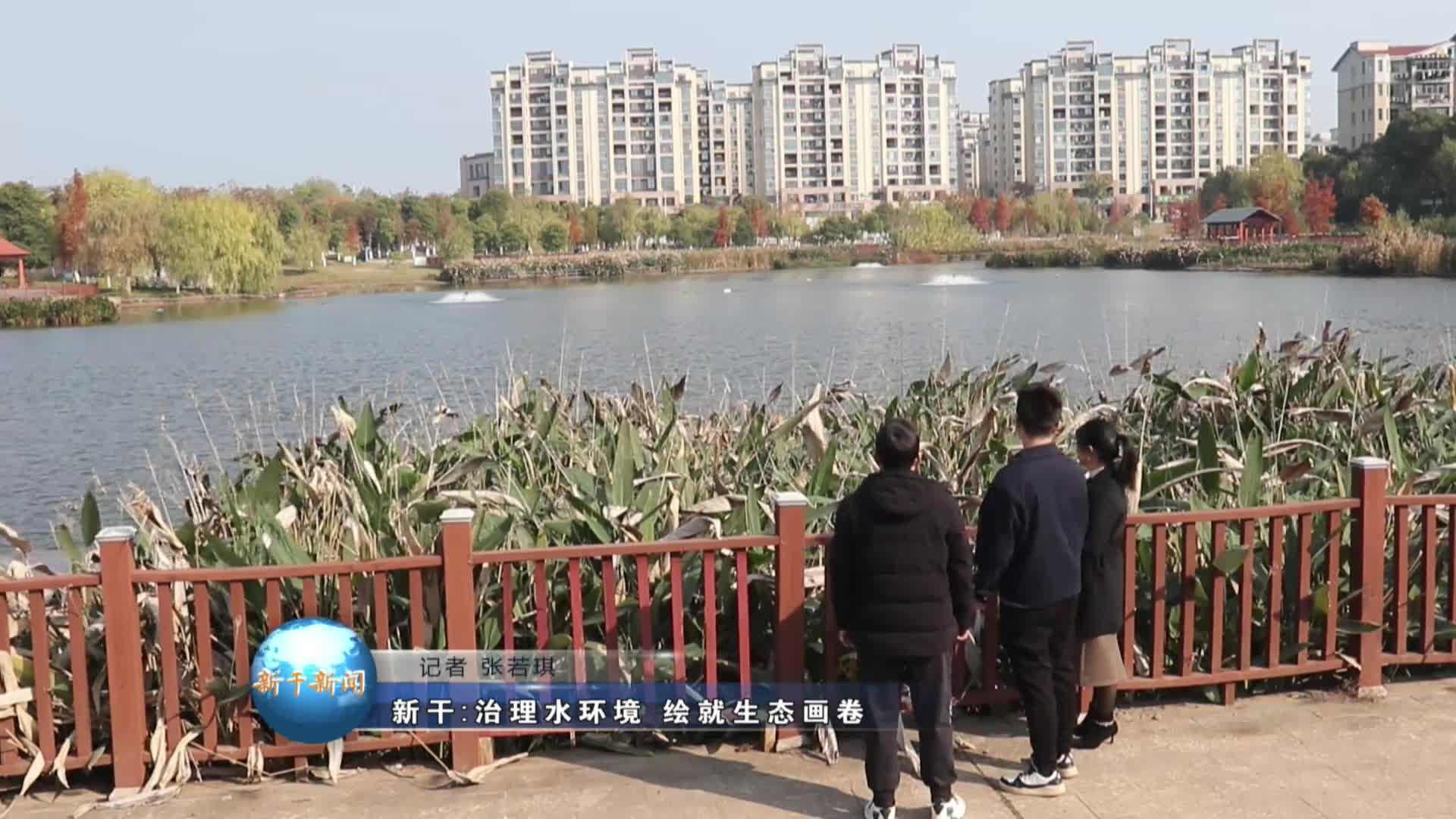 新干:治理水环境 绘就生态画卷