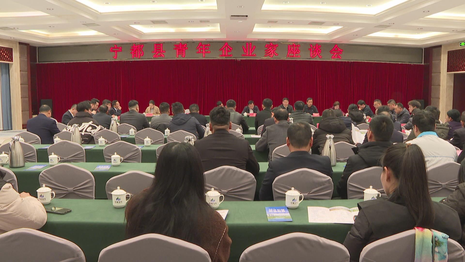 我县召开青年企业家座谈会